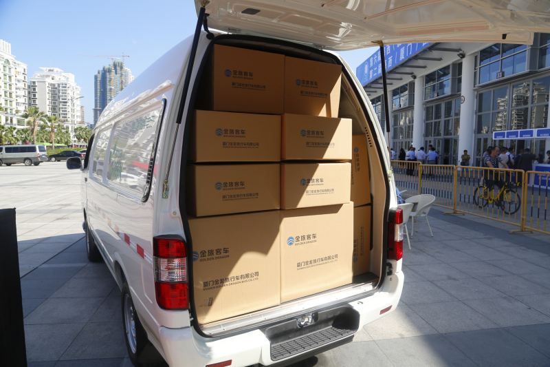 金旅海狮纯电物流车 驱动电商服务升级，销量与口碑双丰收